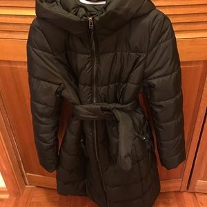 H&M maternity puffer coat